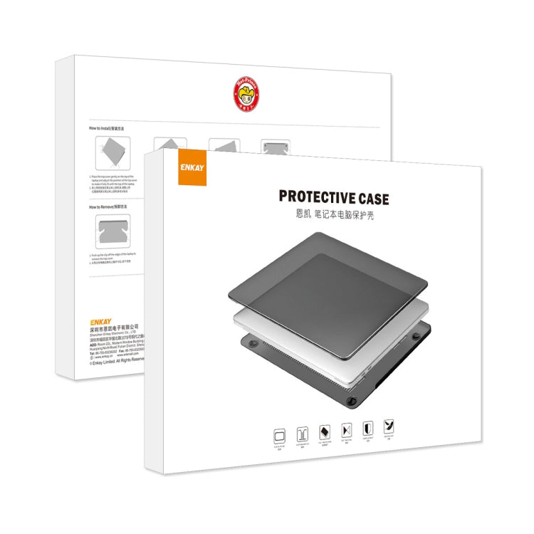 For Microsoft Surface Laptop Go 1/2 12.4 1943/2013 ENKAY Hat-Prince Shockproof Crystal Hard Case