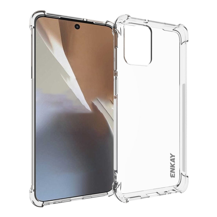ENKAY Hat-Prince Transparent TPU Shockproof Phone Case, For Motorola Edge 50 Pro 5G, For Motorola Edge 50 Fusion, For Motorola Moto G Stylus 5G 2024, For Motorola Moto G Play 4G 2024, For Motorola Moto G Power 5G 2024, For Motorola Moto G84 5G         ...