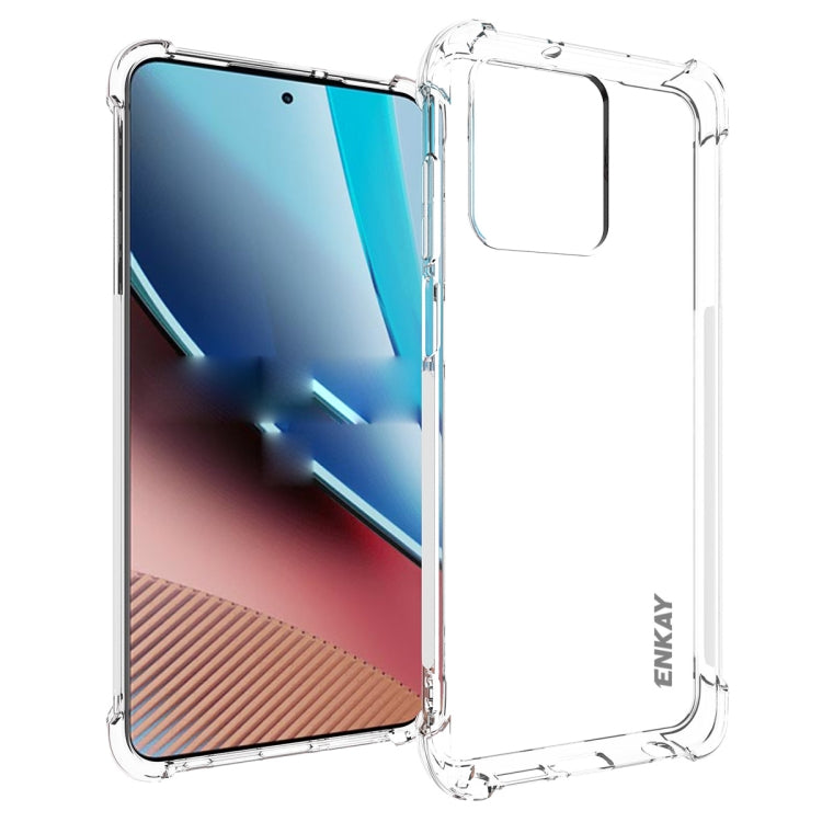 ENKAY Hat-Prince Transparent TPU Shockproof Phone Case, For Motorola Edge 50 Pro 5G, For Motorola Edge 50 Fusion, For Motorola Moto G Stylus 5G 2024, For Motorola Moto G Play 4G 2024, For Motorola Moto G Power 5G 2024, For Motorola Moto G84 5G         ...