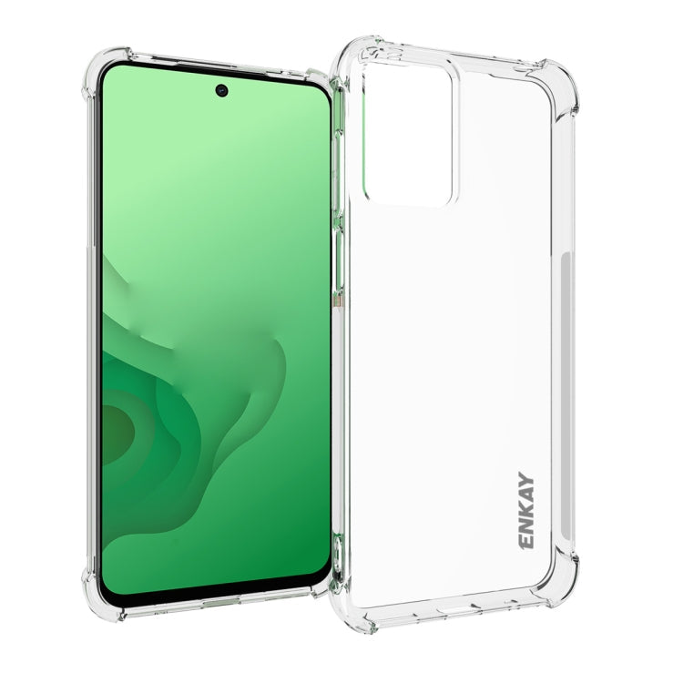 ENKAY Hat-Prince Transparent TPU Shockproof Phone Case, For Motorola Edge 50 Pro 5G, For Motorola Edge 50 Fusion, For Motorola Moto G Stylus 5G 2024, For Motorola Moto G Play 4G 2024, For Motorola Moto G Power 5G 2024, For Motorola Moto G84 5G         ...