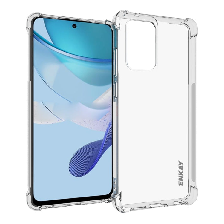 ENKAY Hat-Prince Transparent TPU Shockproof Phone Case, For Motorola Edge 50 Pro 5G, For Motorola Edge 50 Fusion, For Motorola Moto G Stylus 5G 2024, For Motorola Moto G Play 4G 2024, For Motorola Moto G Power 5G 2024, For Motorola Moto G84 5G         ...