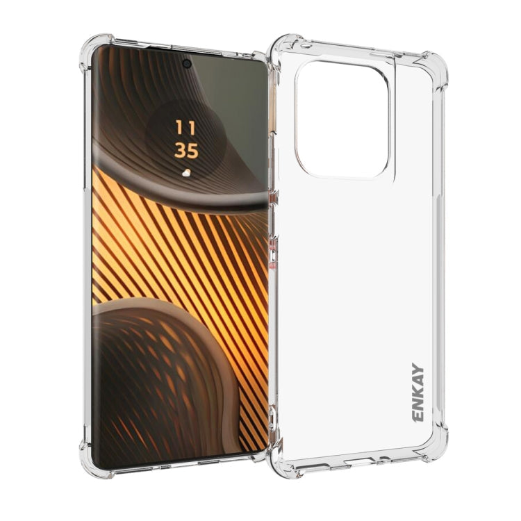 ENKAY Hat-Prince Transparent TPU Shockproof Phone Case, For Motorola Moto G77 / G67 5G, For Motorola Edge 70 Fusion, For Motorola Signature 5G, For Motorola Moto G67 Power 5G, For Motorola Moto G06 4G / Moto G06 Power 4G, For Motorola Edge 70 5G       ...