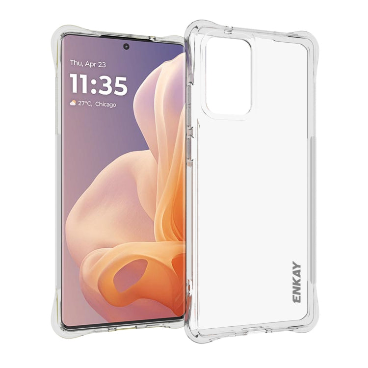 ENKAY Hat-Prince Transparent TPU Shockproof Phone Case, For Motorola Moto G77 / G67 5G, For Motorola Edge 70 Fusion, For Motorola Signature 5G, For Motorola Moto G67 Power 5G, For Motorola Moto G06 4G / Moto G06 Power 4G, For Motorola Edge 70 5G       ...