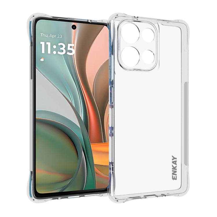 ENKAY Hat-Prince Transparent TPU Shockproof Phone Case, For Motorola Moto G77 / G67 5G, For Motorola Edge 70 Fusion, For Motorola Signature 5G, For Motorola Moto G67 Power 5G, For Motorola Moto G06 4G / Moto G06 Power 4G, For Motorola Edge 70 5G       ...