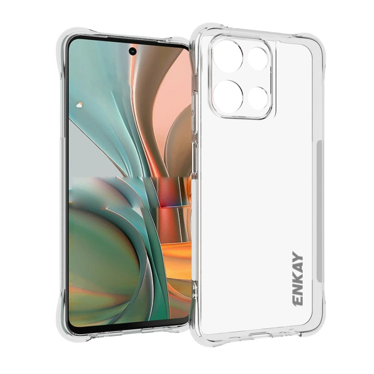 ENKAY Hat-Prince Transparent TPU Shockproof Phone Case, For Motorola Moto G77 / G67 5G, For Motorola Edge 70 Fusion, For Motorola Signature 5G, For Motorola Moto G67 Power 5G, For Motorola Moto G06 4G / Moto G06 Power 4G, For Motorola Edge 70 5G       ...