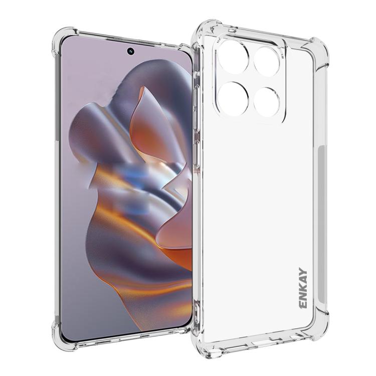ENKAY Hat-Prince Transparent TPU Shockproof Phone Case, For Motorola Moto G77 / G67 5G, For Motorola Edge 70 Fusion, For Motorola Signature 5G, For Motorola Moto G67 Power 5G, For Motorola Moto G06 4G / Moto G06 Power 4G, For Motorola Edge 70 5G       ...