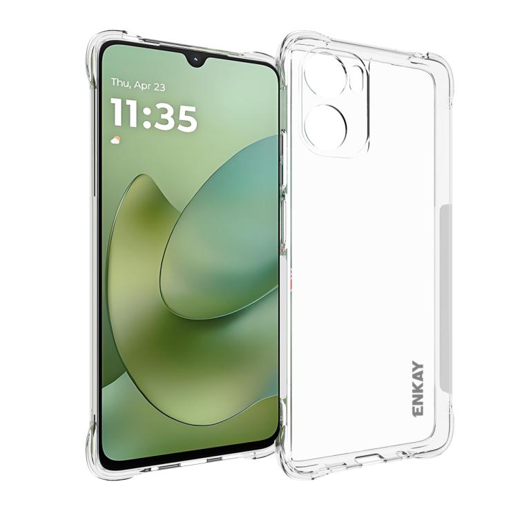 ENKAY Hat-Prince Transparent TPU Shockproof Phone Case, For Motorola Moto G77 / G67 5G, For Motorola Edge 70 Fusion, For Motorola Signature 5G, For Motorola Moto G67 Power 5G, For Motorola Moto G06 4G / Moto G06 Power 4G, For Motorola Edge 70 5G       ...