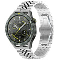 Five Bull Half Round Stainless Steel Watch Band + Strap Removal Tool, For Huawei Watch GT3 SE, For Huawei Watch Buds, For Huawei Watch3 Pro New