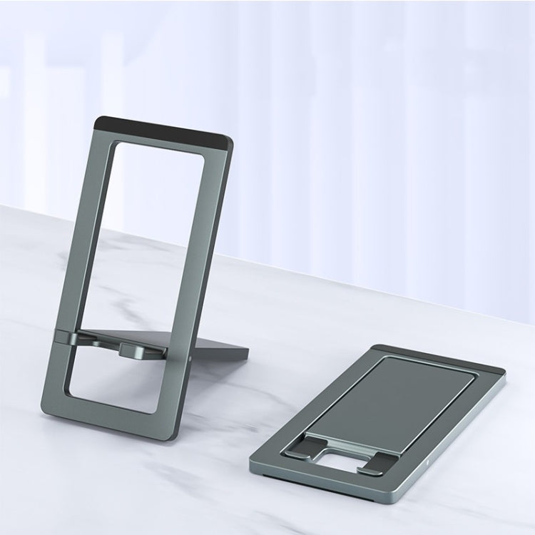 H18 Multifunctional Portable Phone Tablet Desktop Folding Stand(Black)