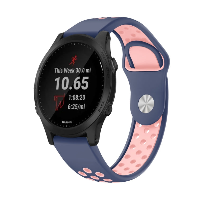 22mm Sports Breathable Silicone Watch Band, For Garmin Forerunner 945, For Garmin Forerunner 935