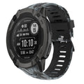 26mm Camouflage Printed Silicone Watch Band, For Garmin Instinct 2X Solar, For Garmin D2 Delta PX, For Garmin Tactix 7 Pro, For Garmin Tactix 7