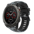 26mm Camouflage Printed Silicone Watch Band, For Garmin Fenix 5X Sapphire, For Garmin Fenix 5X Plus, For Garmin Fenix 3, For Garmin Fenix 3 HR