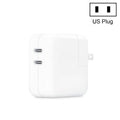 35W PD3.0 USB-C / Type-C Dual Port Charger for iPhone / iPad Series, US Plug, EU Plug