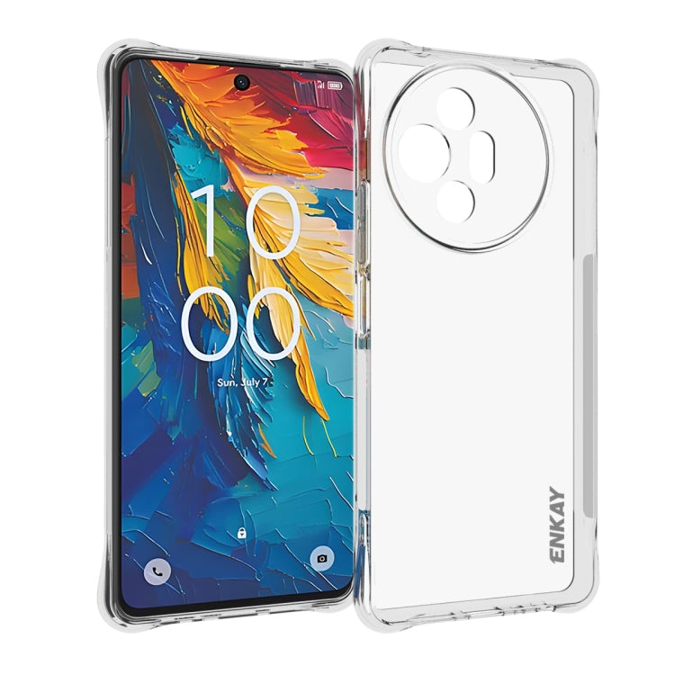 ENKAY Hat-Prince Transparent TPU Shockproof Phone Case, For TCL 503 4G, For TCL 50 LE 4G, For TCL 50 5G, For TCL 50 SE 4G, For TCL 501 4G, For TCL 505 4G, For TCL 40 XE 5G, For TCL 40 SE, For TCL 50 NxtPaper / 50 Pro NxtPaper                           ...