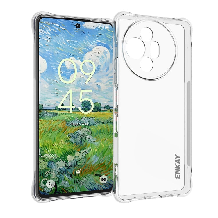 ENKAY Hat-Prince Transparent TPU Shockproof Phone Case, For TCL 503 4G, For TCL 50 LE 4G, For TCL 50 5G, For TCL 50 SE 4G, For TCL 501 4G, For TCL 505 4G, For TCL 40 XE 5G, For TCL 40 SE, For TCL 50 NxtPaper / 50 Pro NxtPaper                           ...