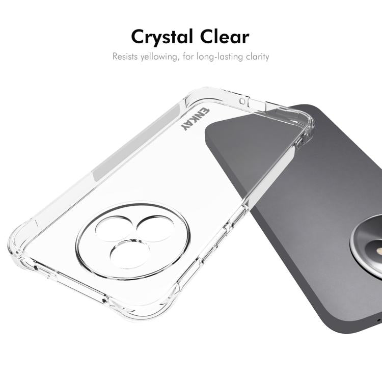 ENKAY Hat-Prince Transparent TPU Shockproof Phone Case, For Huawei Pura 80 Ultra, For Huawei Pura 80 Pro / 80 Pro+, For Huawei Pura 80, For Huawei Enjoy 70X, For Huawei Mate 70 Pro, For Huawei Mate 70, For Huawei nova 13 Pro, For Huawei nova Flip      ...
