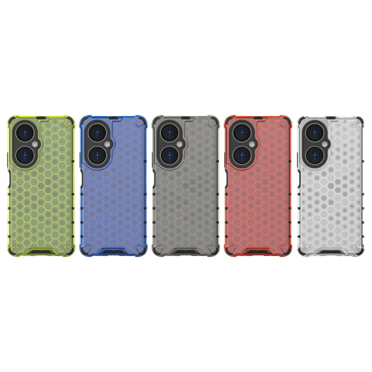 For Huawei Enjoy 60 Pro / nova 11i Shockproof Honeycomb Phone Case(Green)