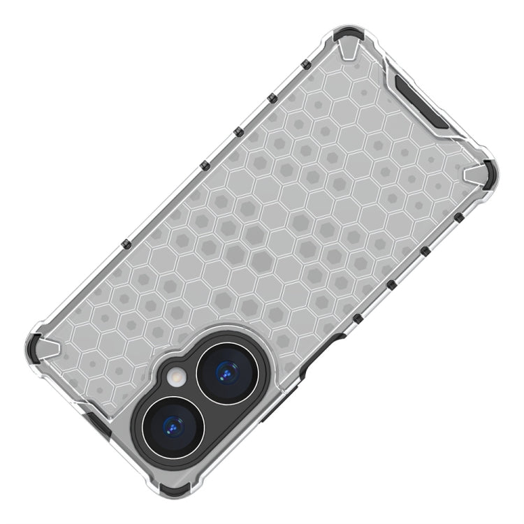 For Huawei Enjoy 60 Pro / nova 11i Shockproof Honeycomb Phone Case(Green)