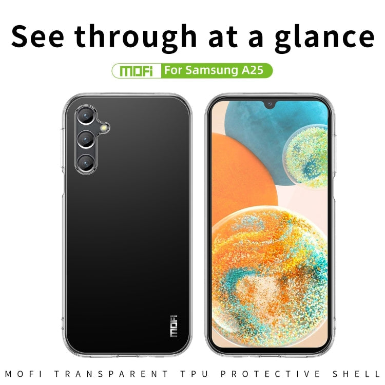 MOFI Ming Series Ultra-thin TPU Phone Case, For Samsung Galaxy A25, For Samsung Galaxy M34 5G, For Samsung Galaxy S23 FE 5G