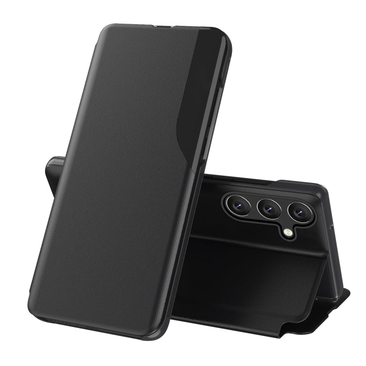 Attraction Flip Holder Leather Phone Case, For Samsung Galaxy A16 5G, For Samsung Galaxy A06 4G, For Samsung Galaxy A55 5G, For Samsung Galaxy A35 5G