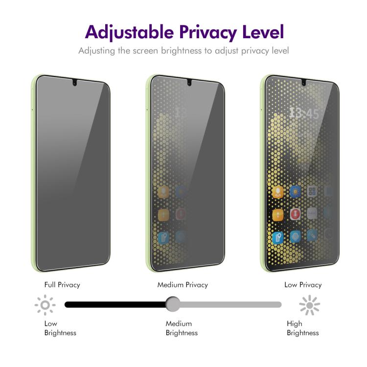 ENKAY Hat-Prince 28 Degree Anti-peeping Privacy Tempered Glass Film, For Samsung Galaxy F16 / M16, For Samsung Galaxy F06 / M06, For Samsung Galaxy A36 / A56, For Samsung Galaxy F15 / M15, For Samsung Galaxy A15 4G / 5G, For Samsung Galaxy A05 / A05s  ...