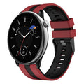 20mm Two-Color Sports Silicone Watch Band, For Amazfit GTR Mini