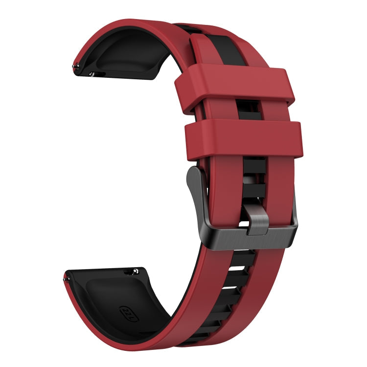 20mm Two-Color Sports Silicone Watch Band, For Amazfit GTS 2