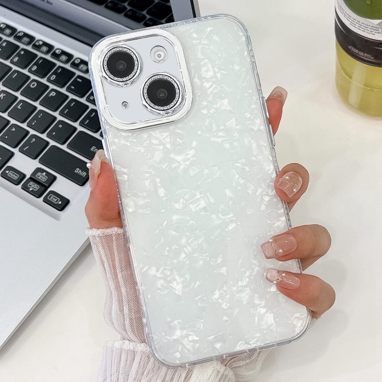 Plating Glitter Texture TPU Phone Case with Lens Film, For iPhone 15 Pro