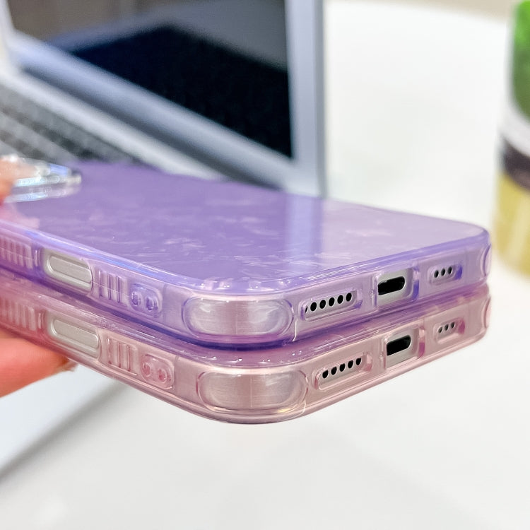 Plating Glitter Texture TPU Phone Case with Lens Film, For iPhone 14 Pro