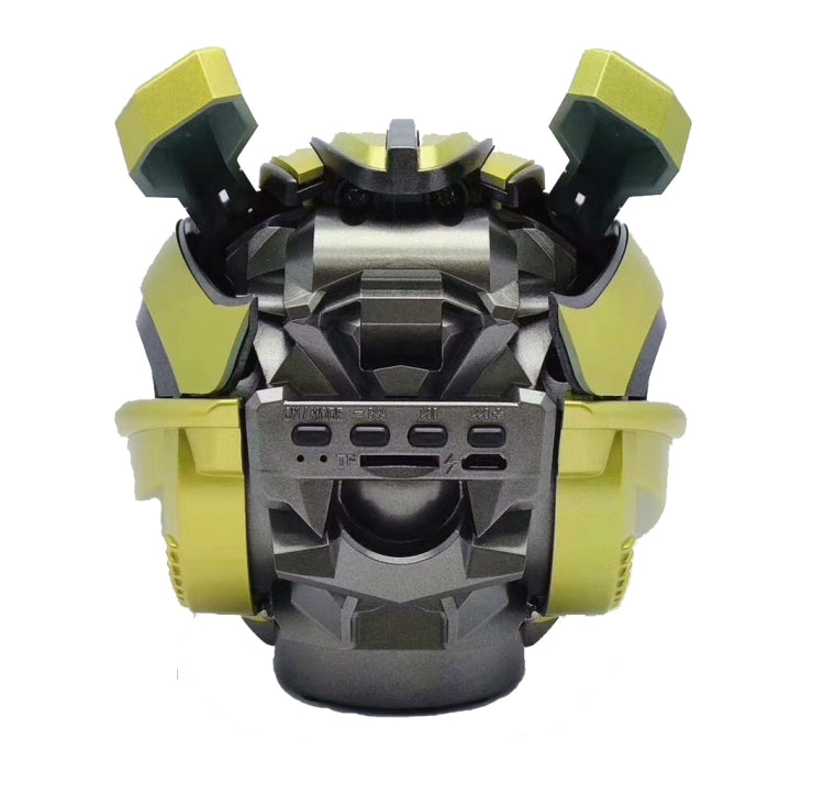 Bumblebee Cartoon Bluetooth 5.0 Speaker, Support TF Card & FM