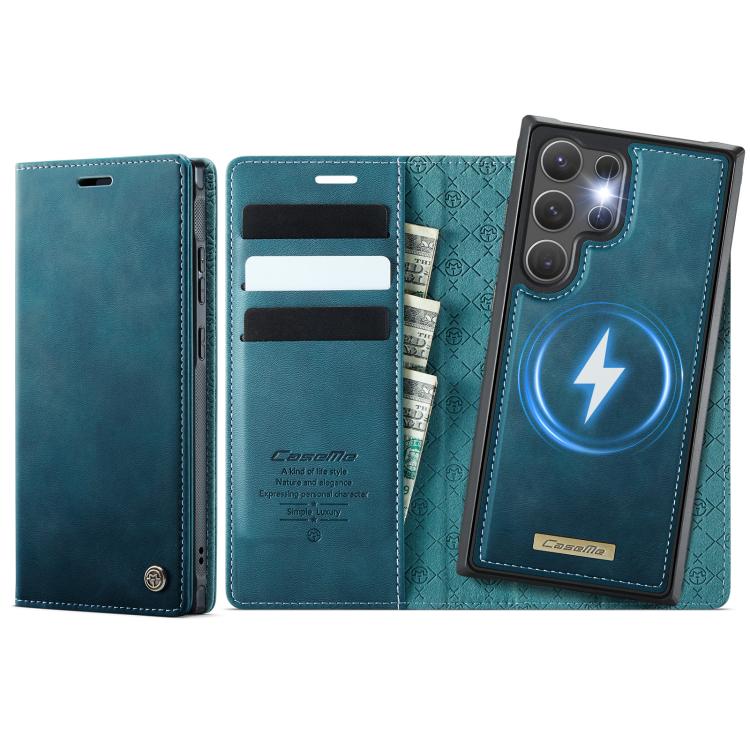 CaseMe C49 Magnetic RFID Blocking Detachable Wallet Leather Phone Case, For Samsung Galaxy S25 FE 5G, For Samsung Galaxy S25 Edge 5G, For Samsung Galaxy A56 5G, For Samsung Galaxy S25 Ultra 5G