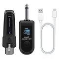 K1 For Handheld Dynamic Mic Wired to Wireless Microphone Converter, 1 Transmitter + 1 Receiver, 1 Transmitter + 1 Receiver