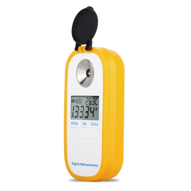 DR103 Digital Refractometer LCD Display Brxi Fruit Juice Sugar Meter Refractometer For Dextran Fructose Glucose Lactose Maltose, DR103