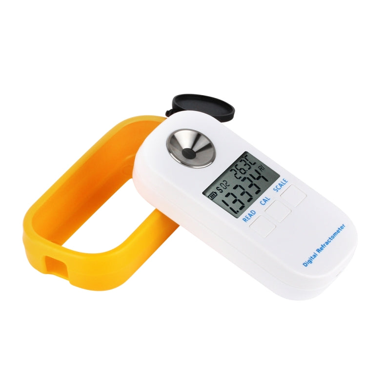 DR103 Digital Refractometer LCD Display Brxi Fruit Juice Sugar Meter Refractometer For Dextran Fructose Glucose Lactose Maltose, DR103