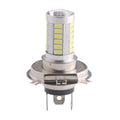 H4 High Bright Dual Beam Hi/Lo 5630 33-LED SMD Car LED Fog Light Auto Styling Driving Lamp Pure White Bulbs, H4