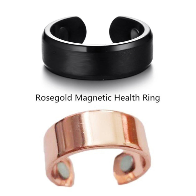 Acupressure Anti Snore Ring Treatment Reflexology Anti Snoring Apnea Sleeping Device(Black)