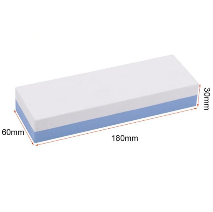 White Corundum Double-sided Sharpened Petroleum Stone Home Kitchen Whetstone, Type: 240/800 Random Color Delivery, 240/800, 400/1000, 1000/3000