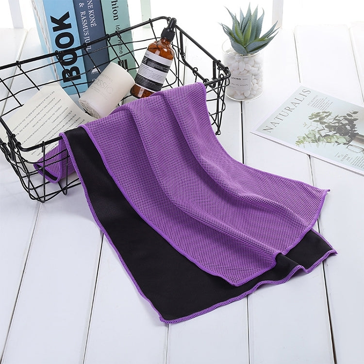 Absorbent Polyester Quick-drying Breathable Cold-skinned Fitness Sports Portable Towel, 30x100 Zippered Bag, 40x80 Round Cask
