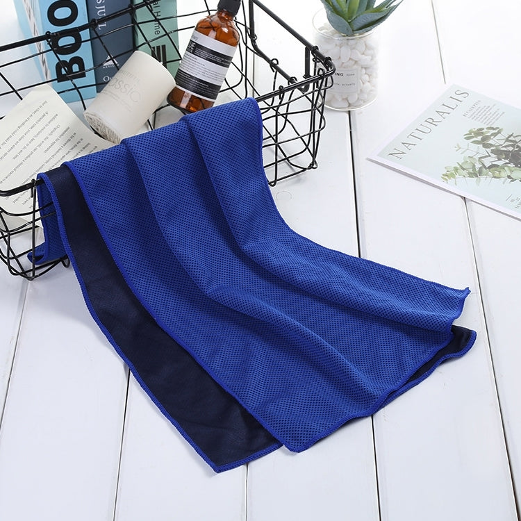 Absorbent Polyester Quick-drying Breathable Cold-skinned Fitness Sports Portable Towel, 30x100 Zippered Bag, 40x80 Round Cask