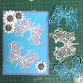 Butterfly Stencil DIY Clip Book Album Greeting Card Making Stencil, Butterfly Shape