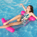 Foldable Double-purpose Backrest Float Hammock with Net, Size:120 x 75cm(Cherry Blossoms Pink), Size:120 x 75cm(Yellow), Size:120 x 75cm(Orange)
