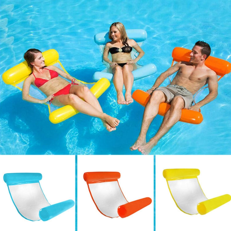 Foldable Double-purpose Backrest Float Hammock with Net, Size:120 x 75cm(Cherry Blossoms Pink), Size:120 x 75cm(Yellow), Size:120 x 75cm(Orange)