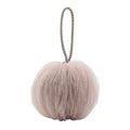 Portable Lantern Ball Bath Flower Large Back Shower(Khaki)