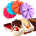 DIY Silicone Eight-point Triangle Mould Silicone Cake Mold Baking Tool, Random Color Delivery, Eight-point Triangle Mould