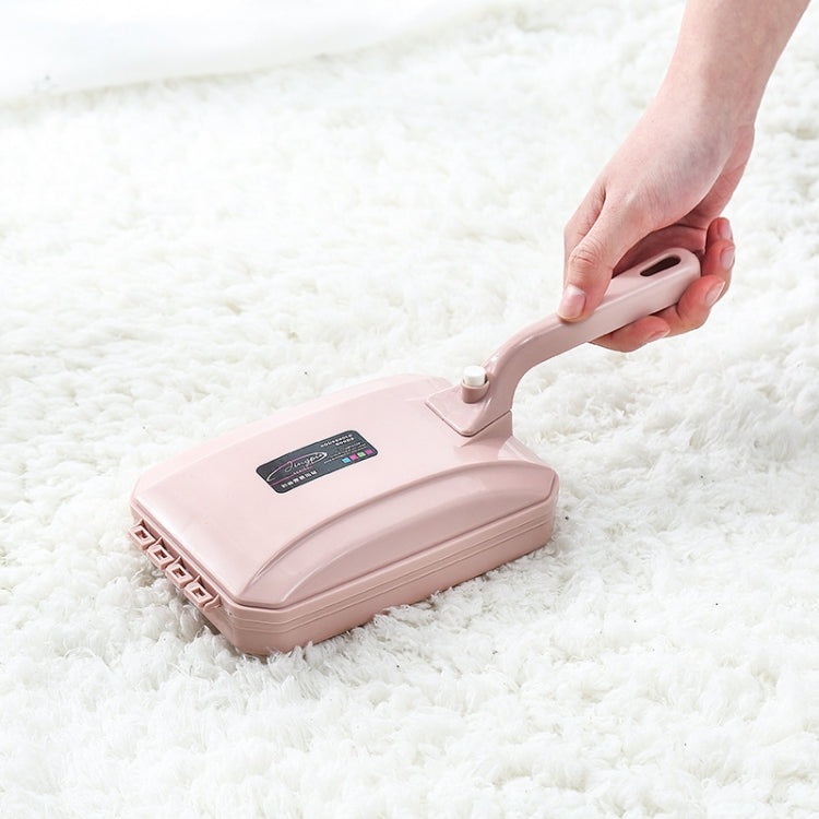 Three-row Brush Handheld Carpet Sweeper Brush Sofa Bed Pet Hair Debris Crumb Dirt Fur Cleaner Roller Cleaning Tools, Random Color Delivery