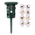 Outdoor Solar Animal Repeller Ultrasonic Vibration Multi-functional Snake Repeller, Solar Animal Repeller
