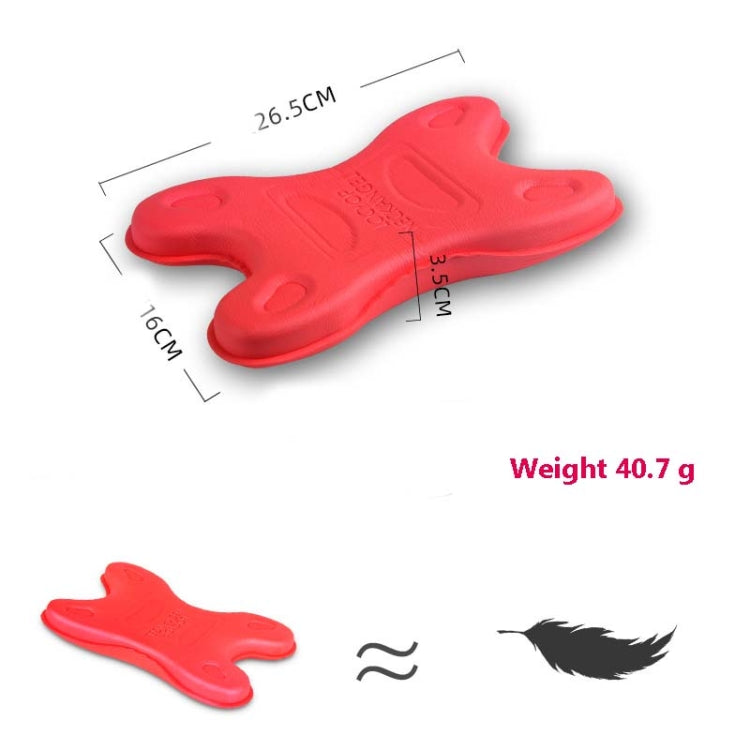 Cervical Spine Pillow Stretching Massager Orthosis Portable Neck Pillow(Red)