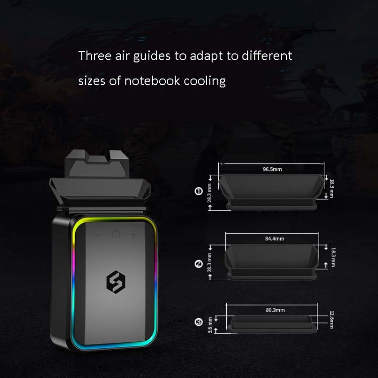 Suohuang Computer Notebook Exhaust Radiator Side Suction Fan Machine for Lenovo/ASUS/Dell laptops, Colorful -5V Upgrade Version, Colorful -5V Intelligent Constant Temperature, Colorful-220V Adjustable Wind Speed                                         ...