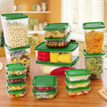 16 in 1 Household Fresh-keeping Box Set Refrigerator Freezing&Refrigerating Multifunctional Storage Box Set, Household Fresh-keeping Box