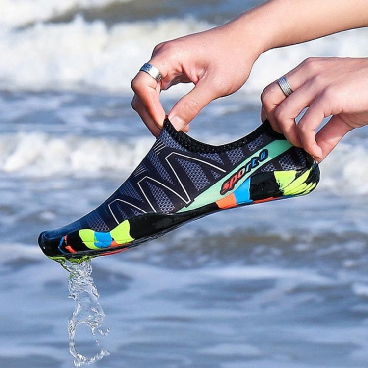 Swimming Water Sports Seaside Beach Surfing Slippers Light Athletic Footwear Unisex Sneakers for Men and Women, Shoe Size:37(Rose Red)